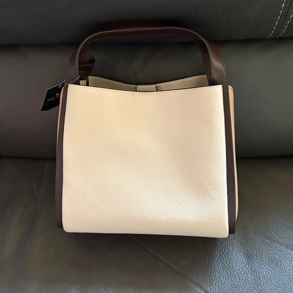 Kate spade colorblock pebbles leather carryall bag with knot - Picture 5 of 12